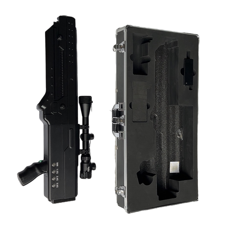  博兴手持便携式枪型低空防御反制四通道A型