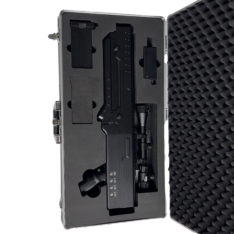  博兴手持便携式枪型低空防御反制四通道B型